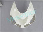 Fairings Kit for Kawasaki Ninja ZX14R (2006–2011) - Unpainted White ABS