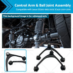 Pair Front Upper Control Arms for Lexus GS300 (1993–2005), SC430 (2001–2010)