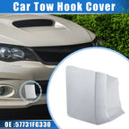 Tow Eye Hook Cover for Subaru Impreza (2010–2014) - Silver Tone