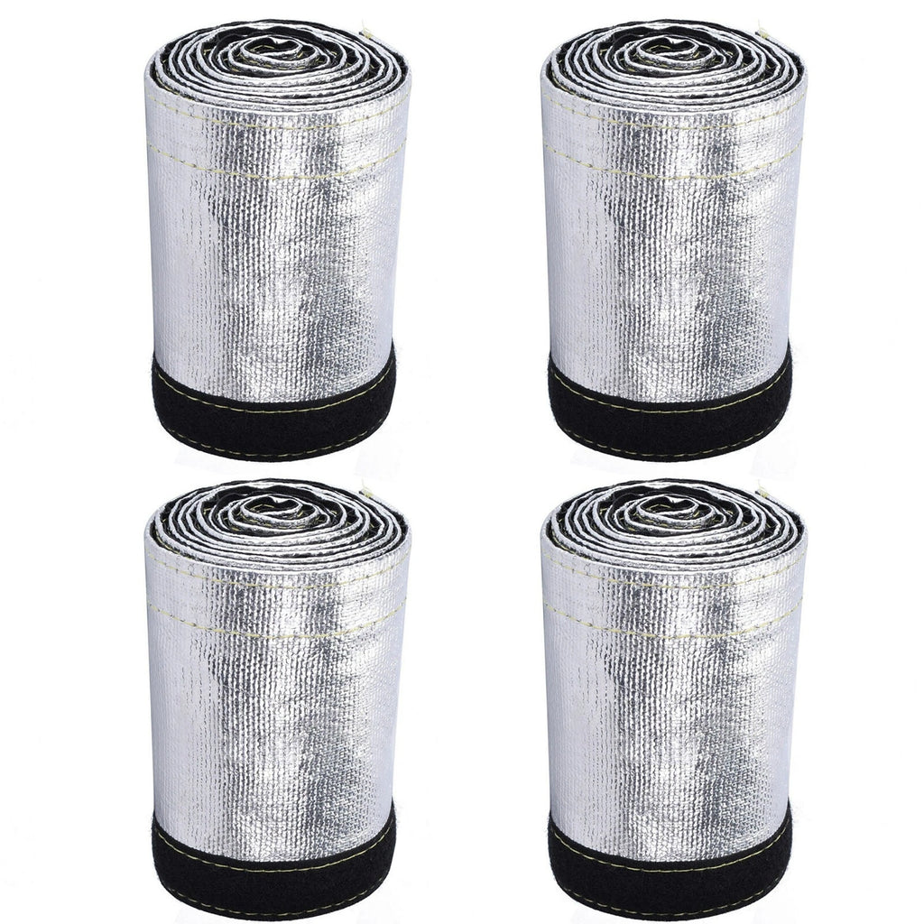 3Ft Metallic Heat Shield Sleeve Insulated Wire Hose Cover for X4 (2000–2000)