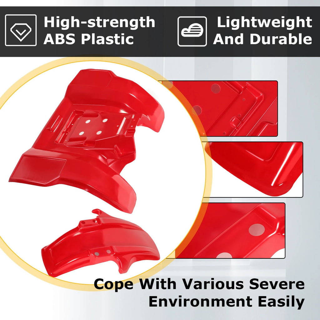 Complete Plastic Fenders Set for Honda ATC250R (1985)