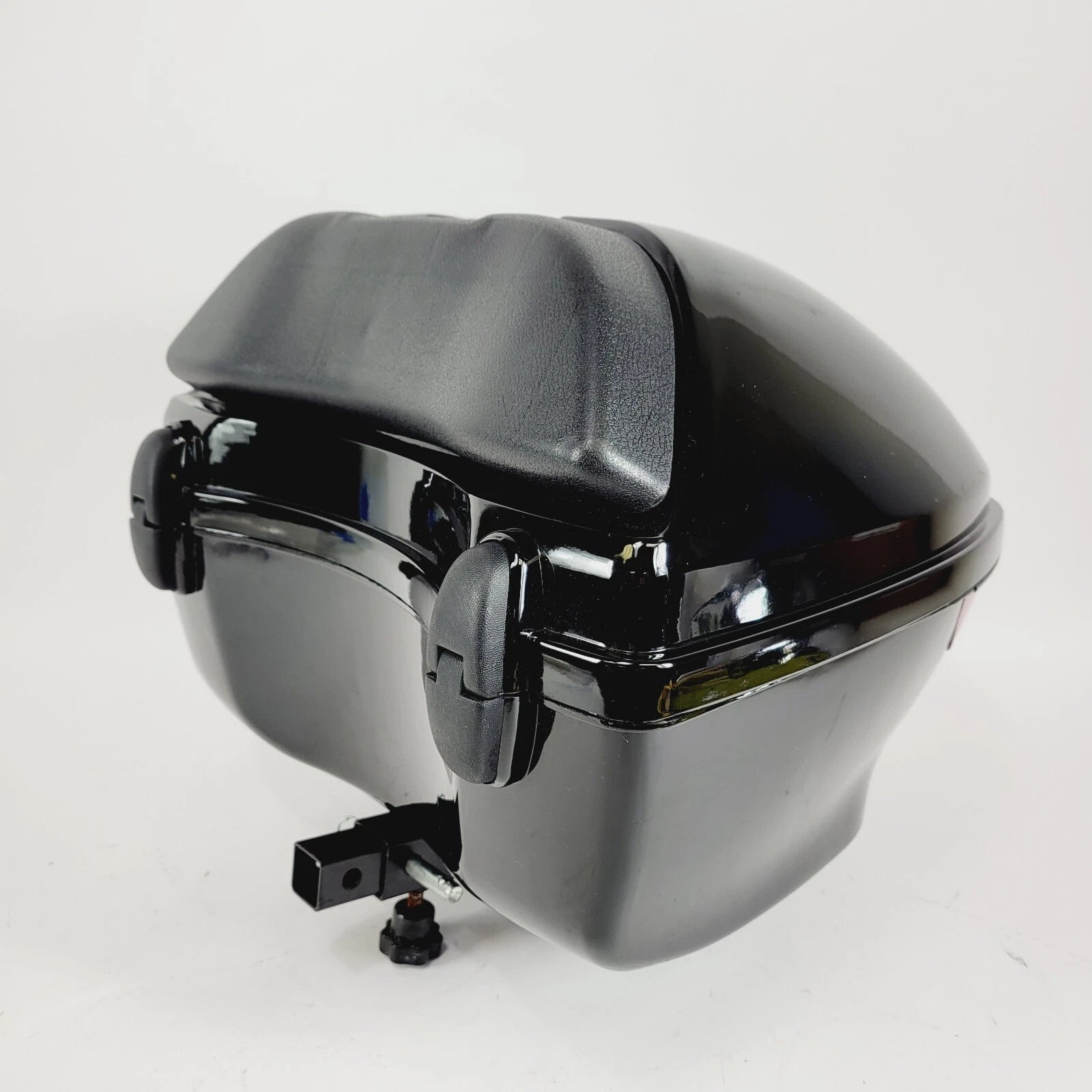 Universal Motorcycle Scooter Black Luggage Trunk Case Carrier