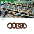 Set of 5 Oil Seals FKM Rubber 28x40x10mm for Various Models 