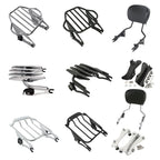 Sissy Bar Backrest Luggage Rack Docking Hardware for Harley Touring (2014–2025)