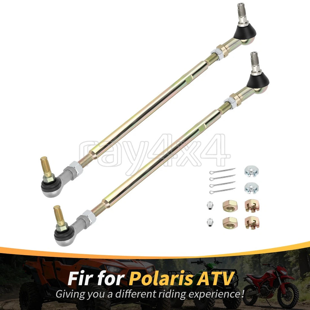 2Pcs Tie Rod End Kit for Polaris Trail Boss 250 300, Trail Blazer 250 Sport 400L
