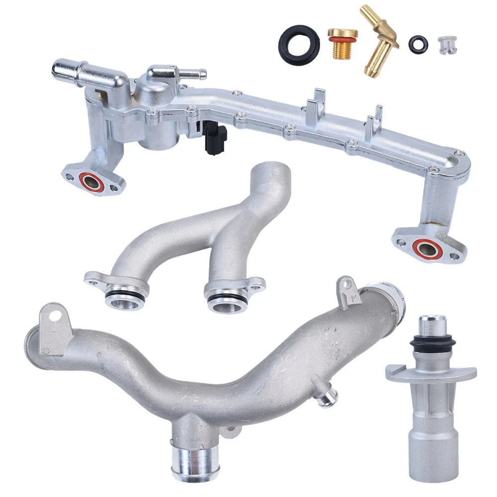 Upgraded Metal Coolant Water Pipe System Kit for Land Rover Jaguar 5.0L (2010–2015)
