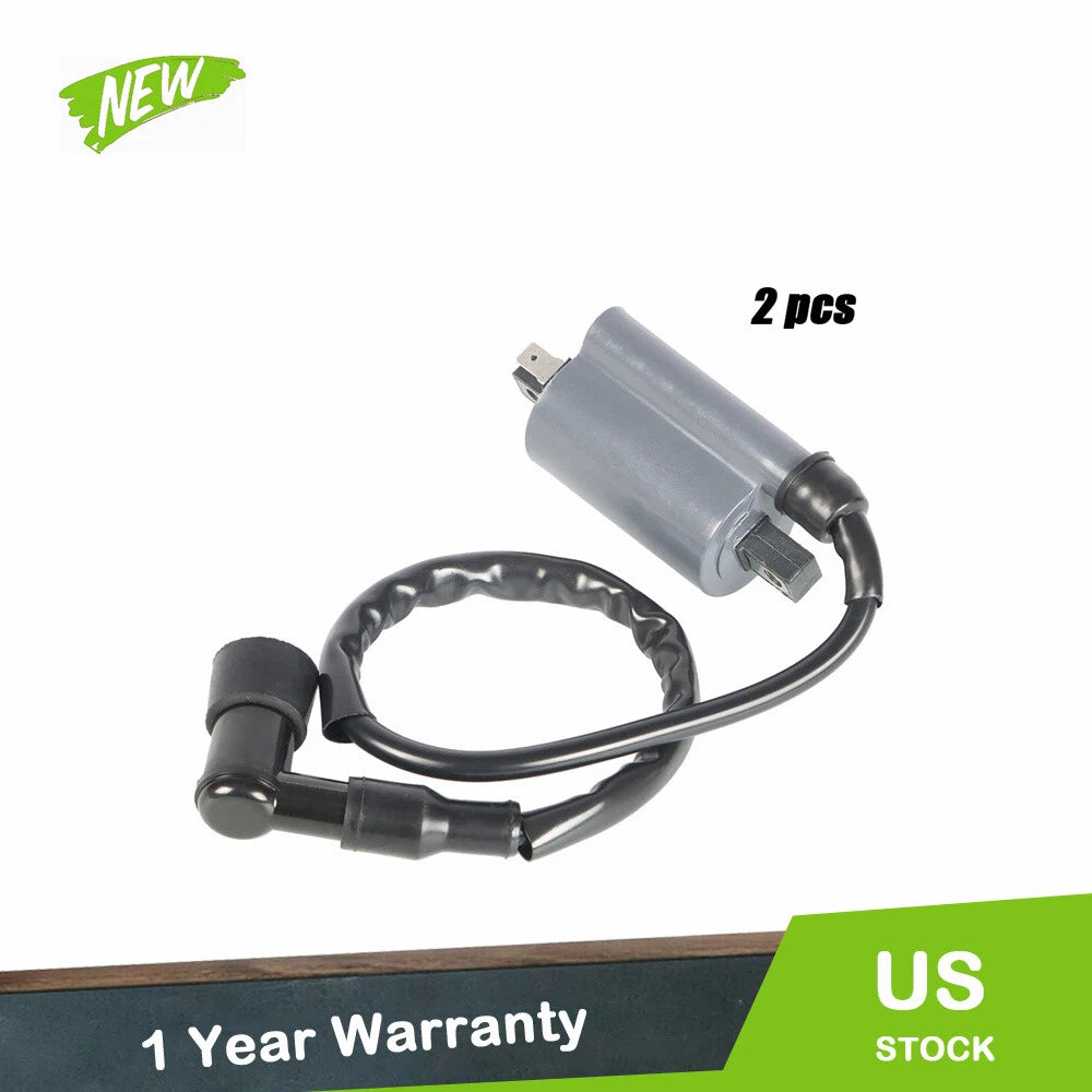 2 Pack Ignition Coil for John Deere 260 265 285 425 455 (YYYY–YYYY)