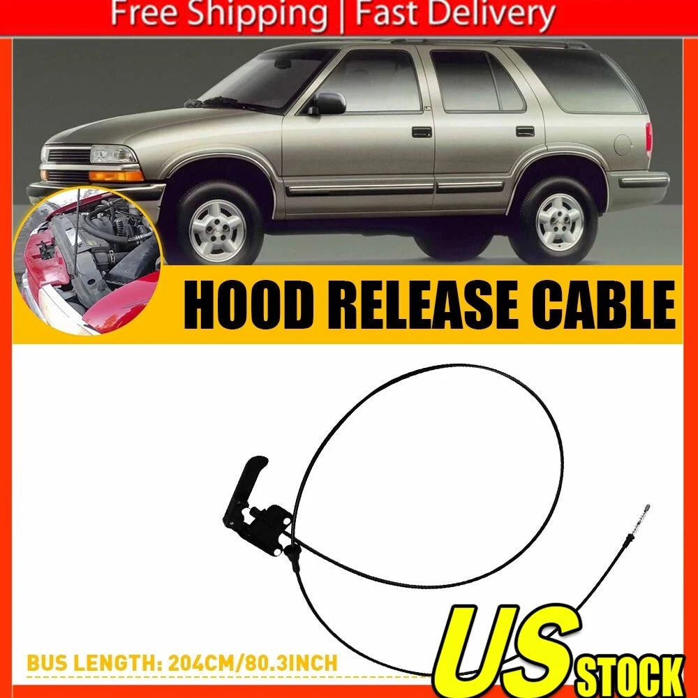 Hood Release Cable for Chevrolet S10 Blazer (1994–2001)