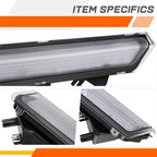 Full LED Chrome Housing Side Marker Turn Signal Lights for Kenworth T680 (2022–2026)