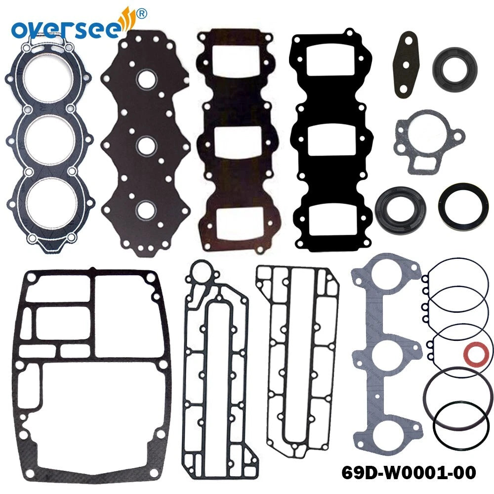 Power Head Gasket Kit for Yamaha 2T 60HP Outboard (E60H, E60HM)
