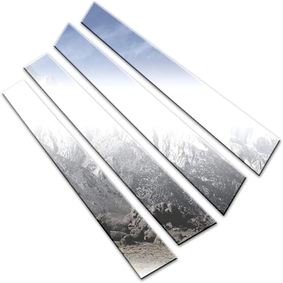 4pc. Luxury FX Stainless Steel Pillar Post Trim for 2010-2014 Subaru Legacy 4DR