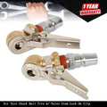 2Pcs Tire Chuck with Valve Stem Lock for Universal Use
