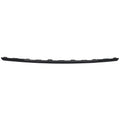Replacement Black Primed ABS Plastic Rear Center Bumper Cover Molding