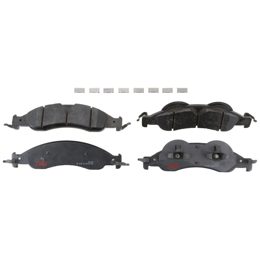 Set of 4 Disc Brake Pads for Ford Expedition (2007–2009)