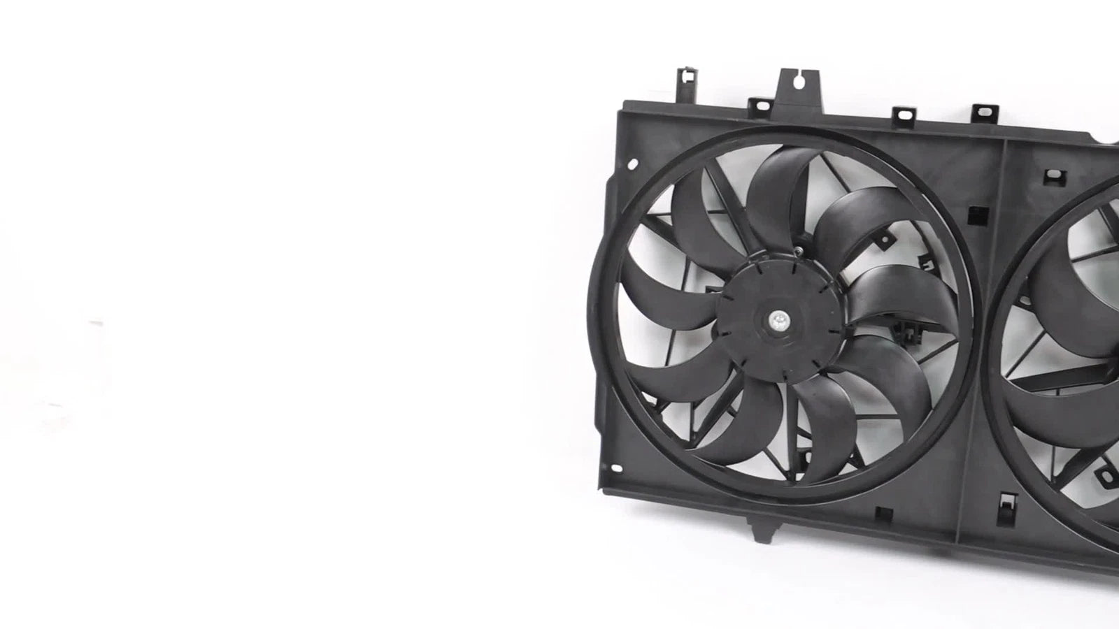Dual Radiator AC Condenser Cooling Fan for Nissan Rogue (2014–2017, 2020)