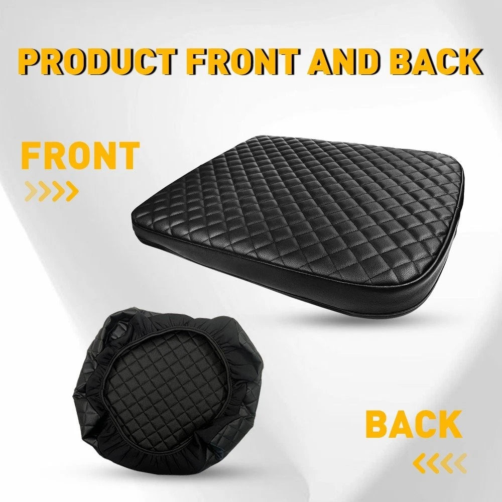 Armrest Cover for Dodge Ram 1500 2500 3500 (2002–2012) Leather Black