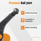 Control Arms Suspension Kit for Dodge Dart 2013–2016, Chrysler 200 2015–2017