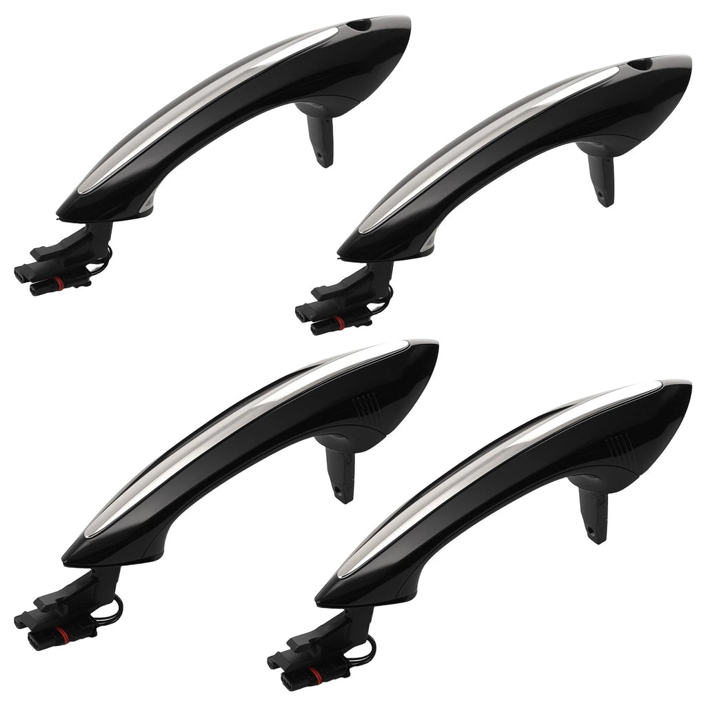 Door Handle 4pc for BMW M5 4.4L V8 M6 2009-2016 51217231933 Black