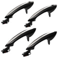 Door Handle 4pc for BMW M5 4.4L V8 M6 2009-2016 51217231933 Black