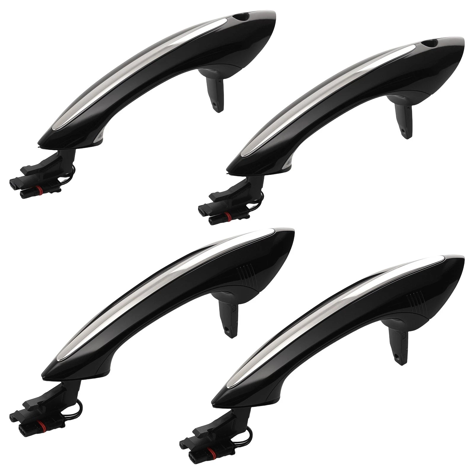 Door Handle 4pc for BMW M5 4.4L V8 M6 2009-2016 51217231933 Black
