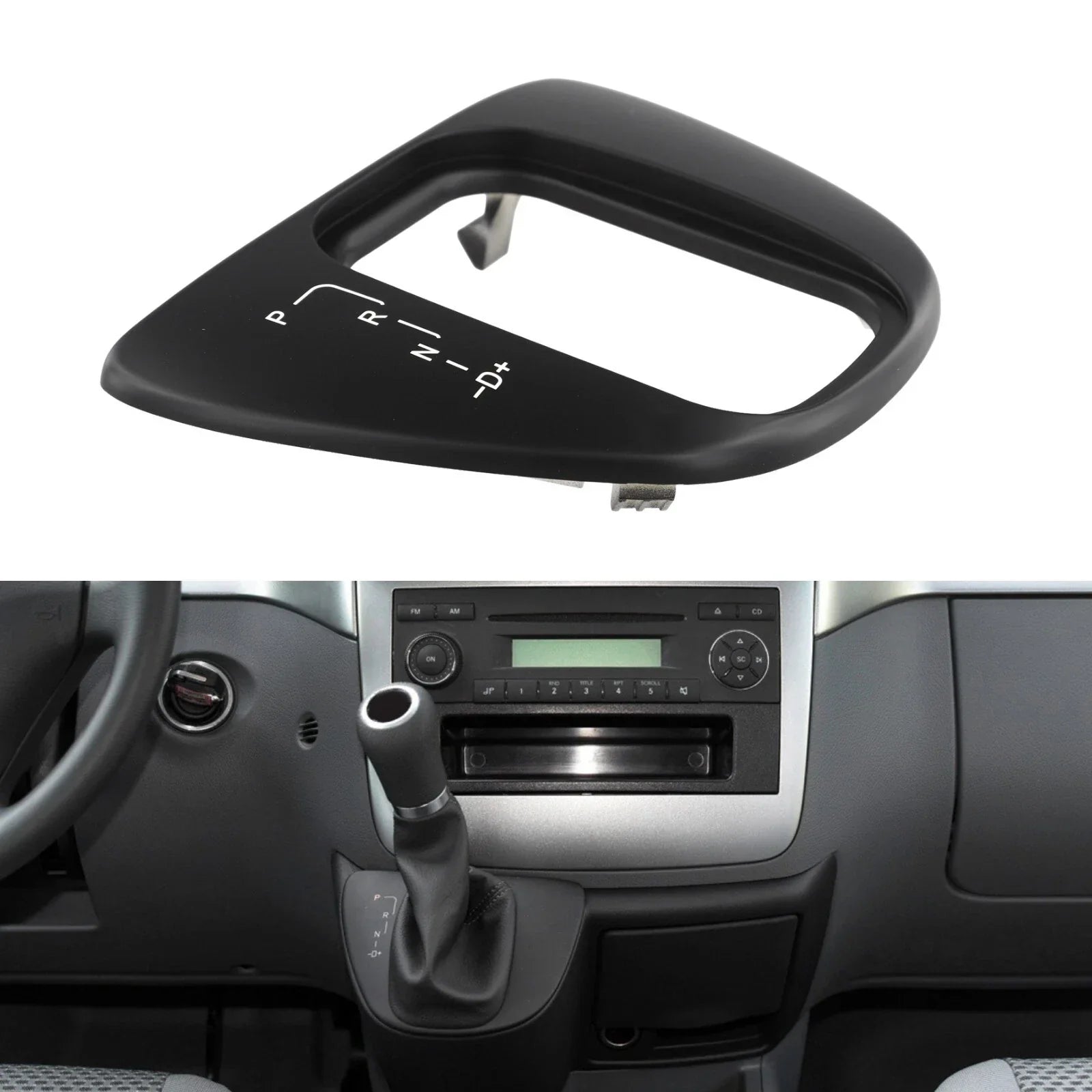 1PC / Gear Box Shift Cover Lever Baffle / for Mercedes Vito W639 W636