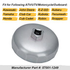 Oil Filter Wrench 65mm for Yamaha Grizzly Kodiak Bruin Rhino Viking Wolverine
