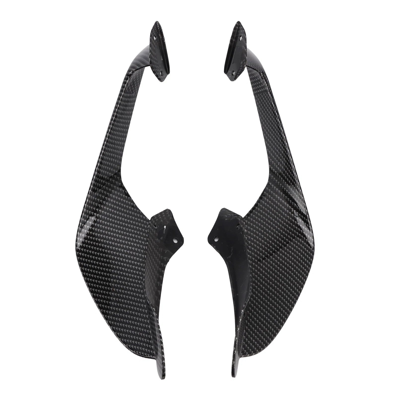 Front Side Winglets for Yamaha YZF R1 R1M (2021–2024) Simulated Carbon