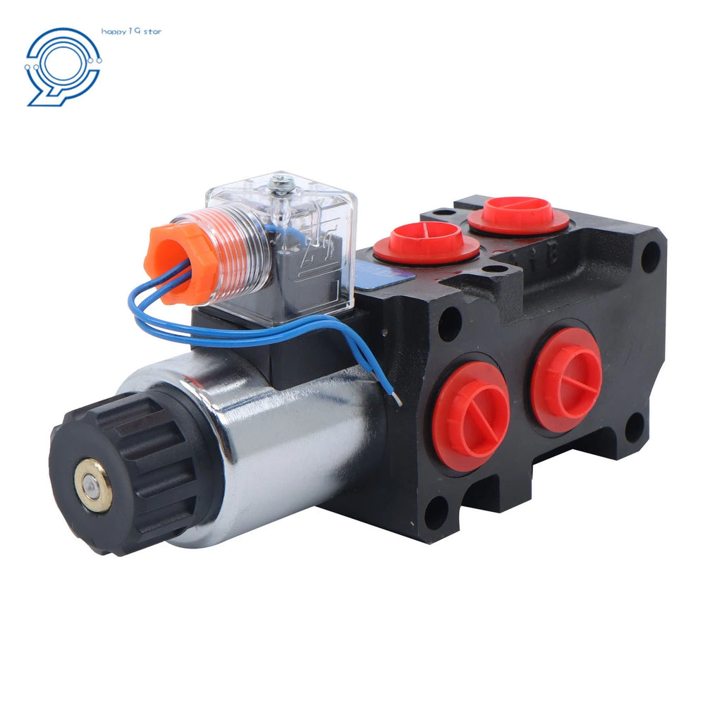 Hydraulic Solenoid Selector Diverter Valve for 12V DC Systems (Universal)