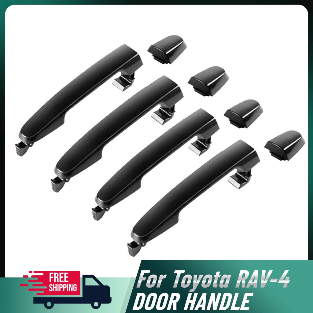 4PC Exterior Door Handle Set for Toyota RAV4 Corolla Camry Matrix (2003–2008)