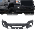 Split Black Front Bumper with Sensor Hole for GMC Sierra 2500 HD 3500 HD (2015–2019)