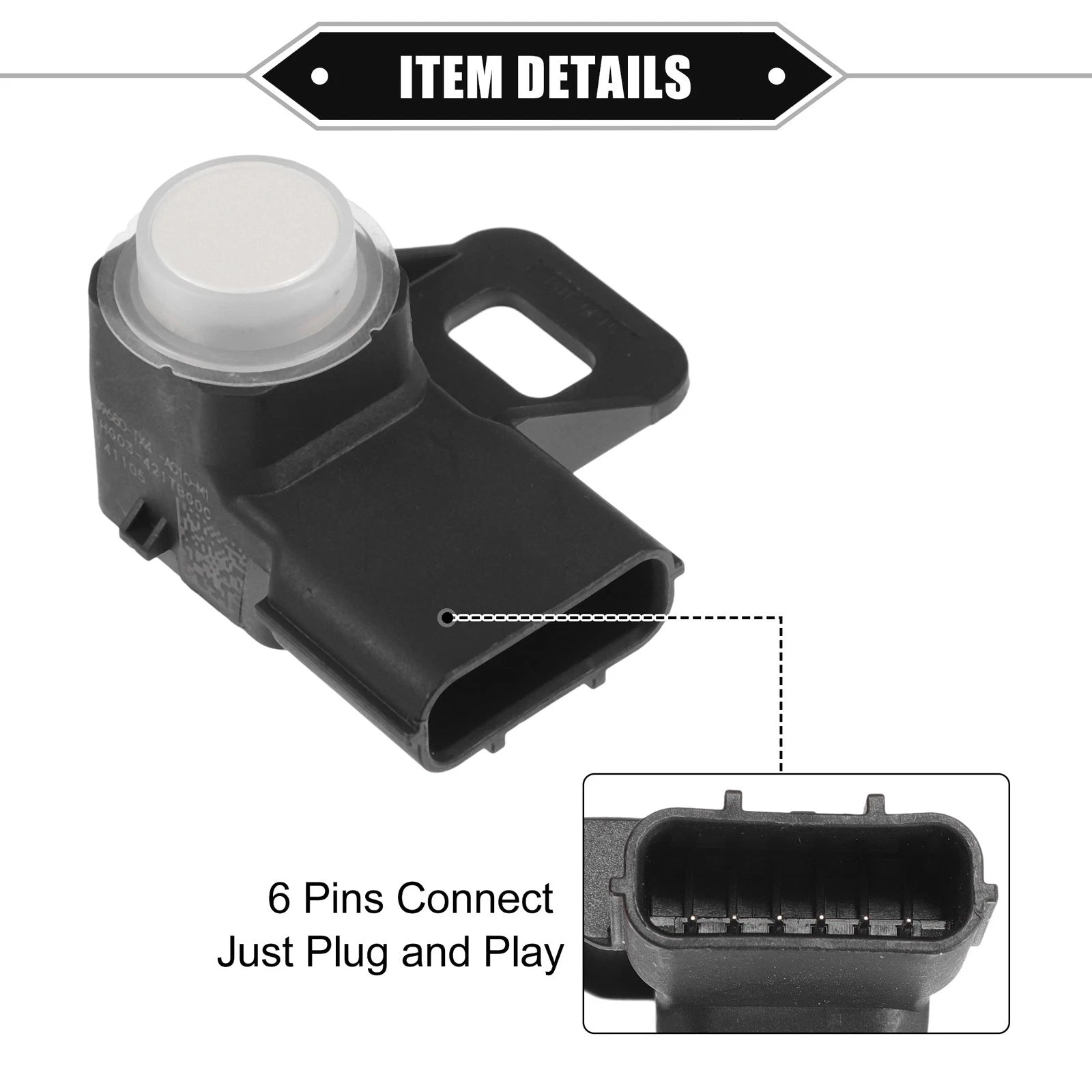 PDC Reverse Parking Assist Sensor for Honda Civic Jazz HR-V (2016–2021) 655692295076