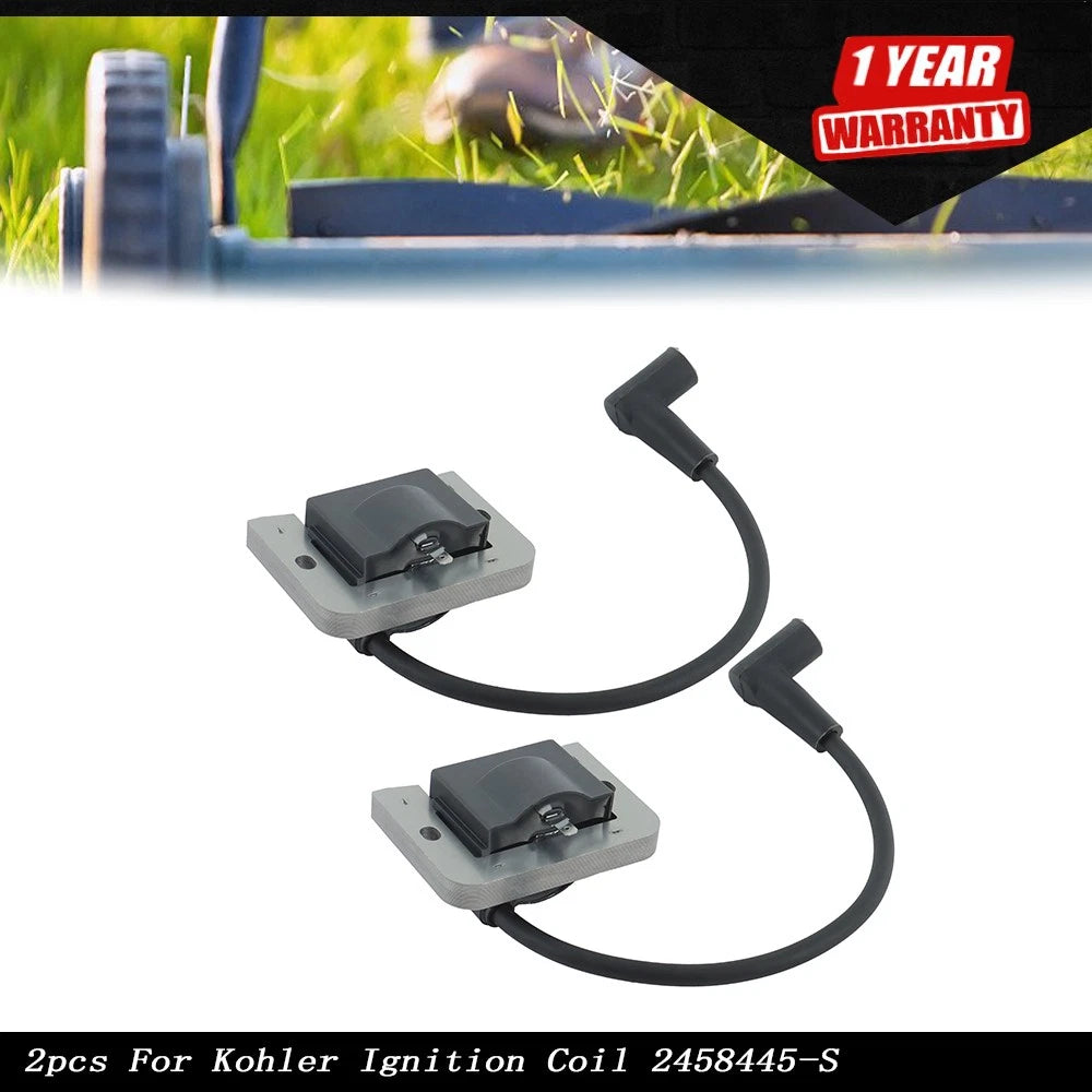 Set of 2 Ignition Coils for Kohler Engine (2458445-S, 2458401-S)