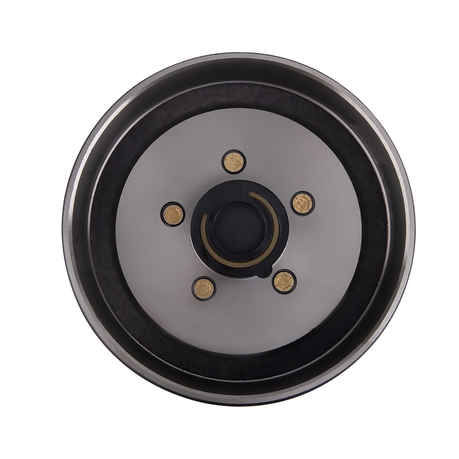 2 Pcs Trailer 5 on 4.5 Hub Drum Brake Kit for 3500 lbs (2012–2015)