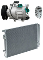 A/C Compressor Kit With Condenser for Kia Rio 1.6L (2013–2017)