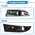 1 Pc Fog Light Grill for Chevrolet Epica (2010–2012) No. 9072637