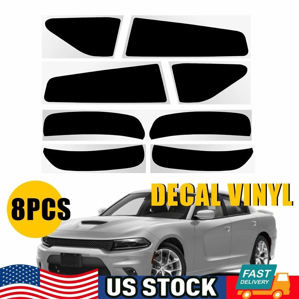 Tail Light Side Decal Marker Overlay for Charger (2015–2023) - Smoke Vinyl