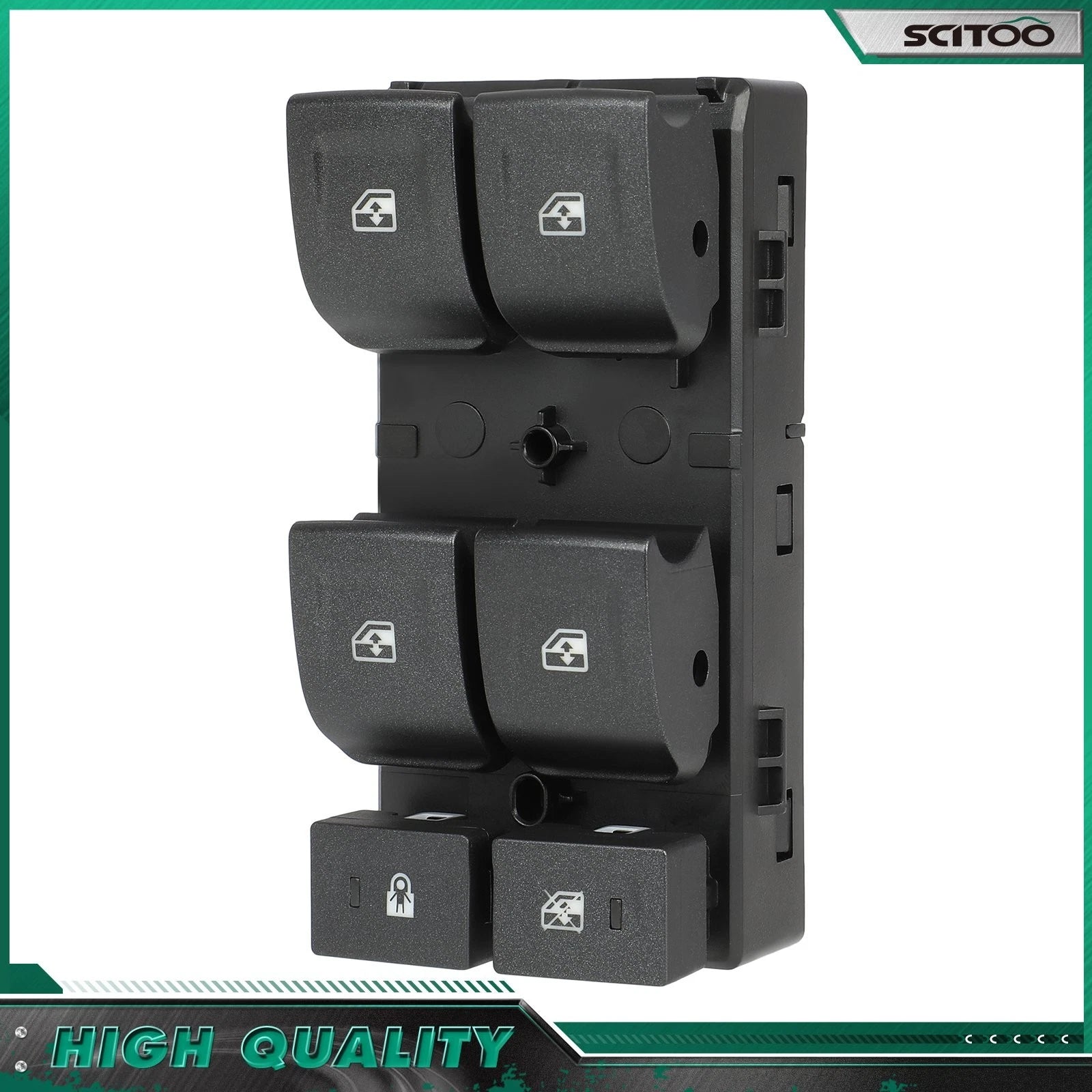 Window Switch for Chevrolet Colorado, Silverado 1500, GMC Canyon (2015–2018) 23427098
