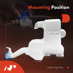 Windshield Washer Reservoir with Cap for Honda Accord (2008-2012)