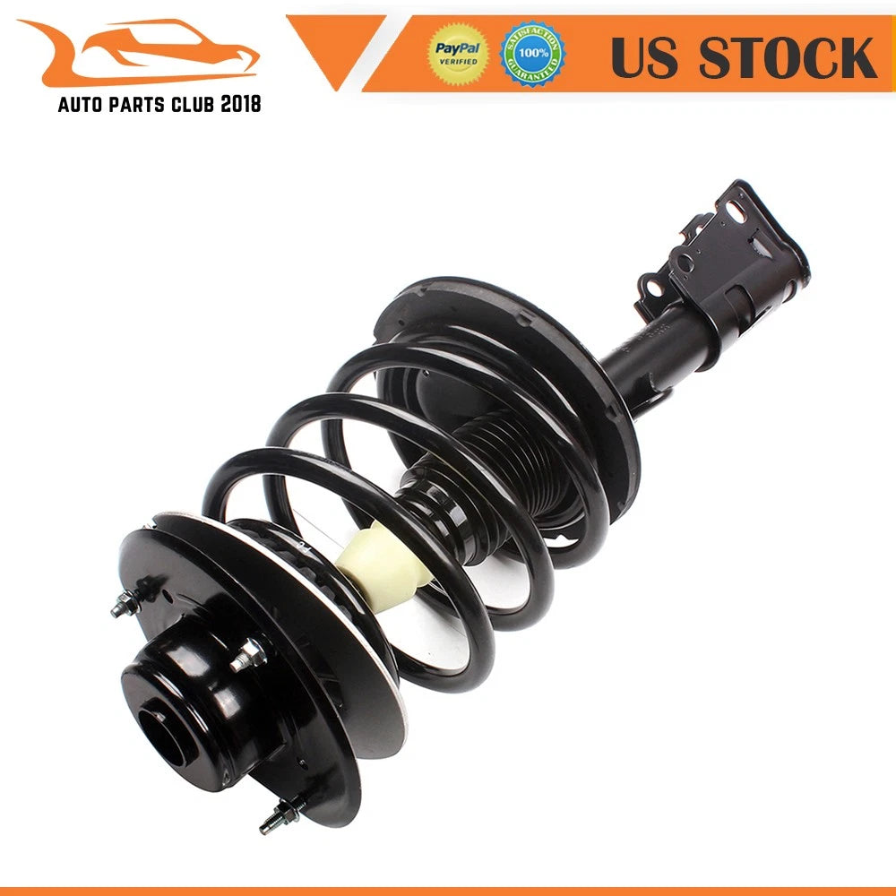 Front struts, tierods, sway bar for Chrysler Town & Country, Dodge Caravan (2001–2007)