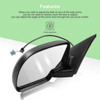 Power Heated Driver Side Mirror for Chevy Silverado 1500 (2003–2006)