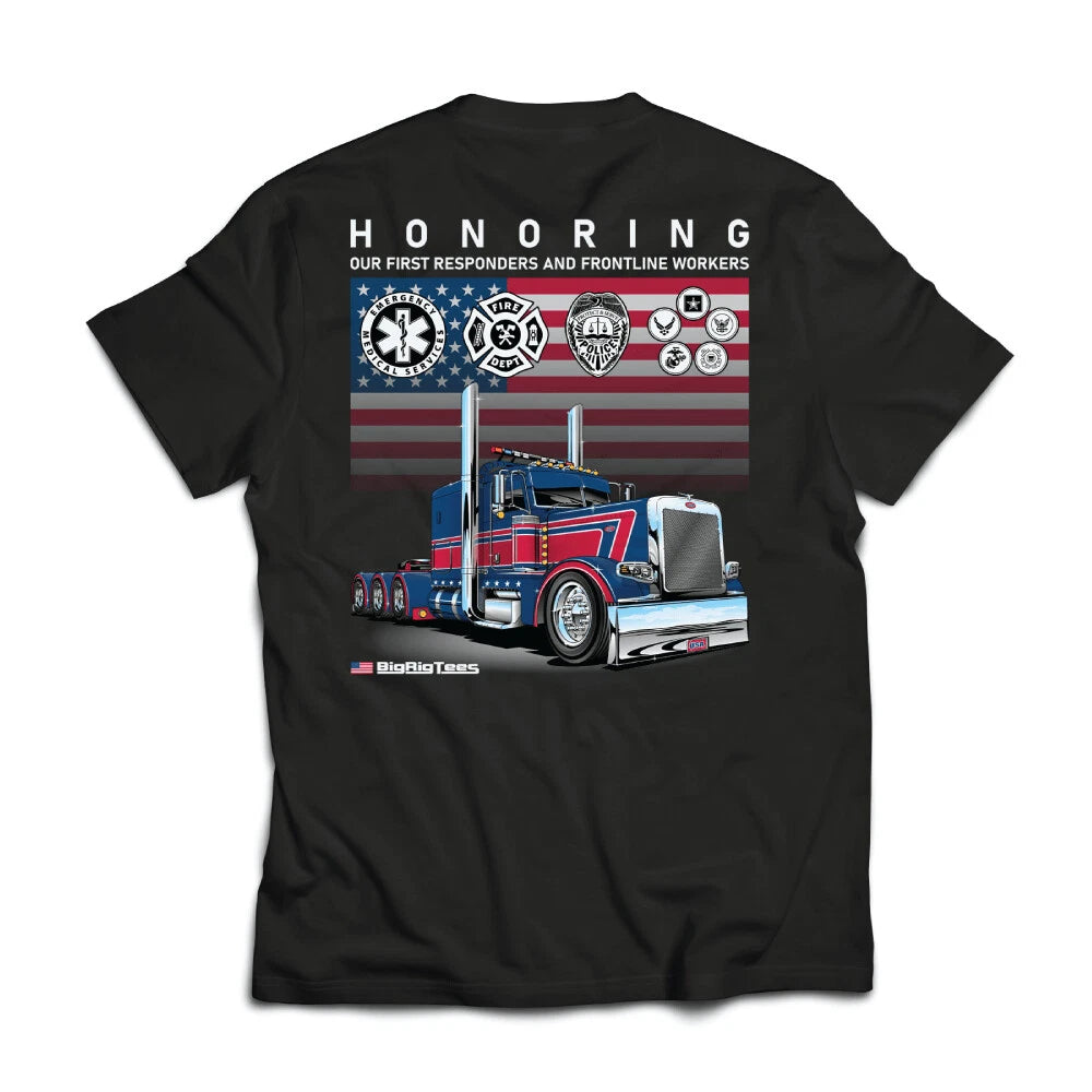 Big Rig Trucks Heroes T-Shirt for Trucks