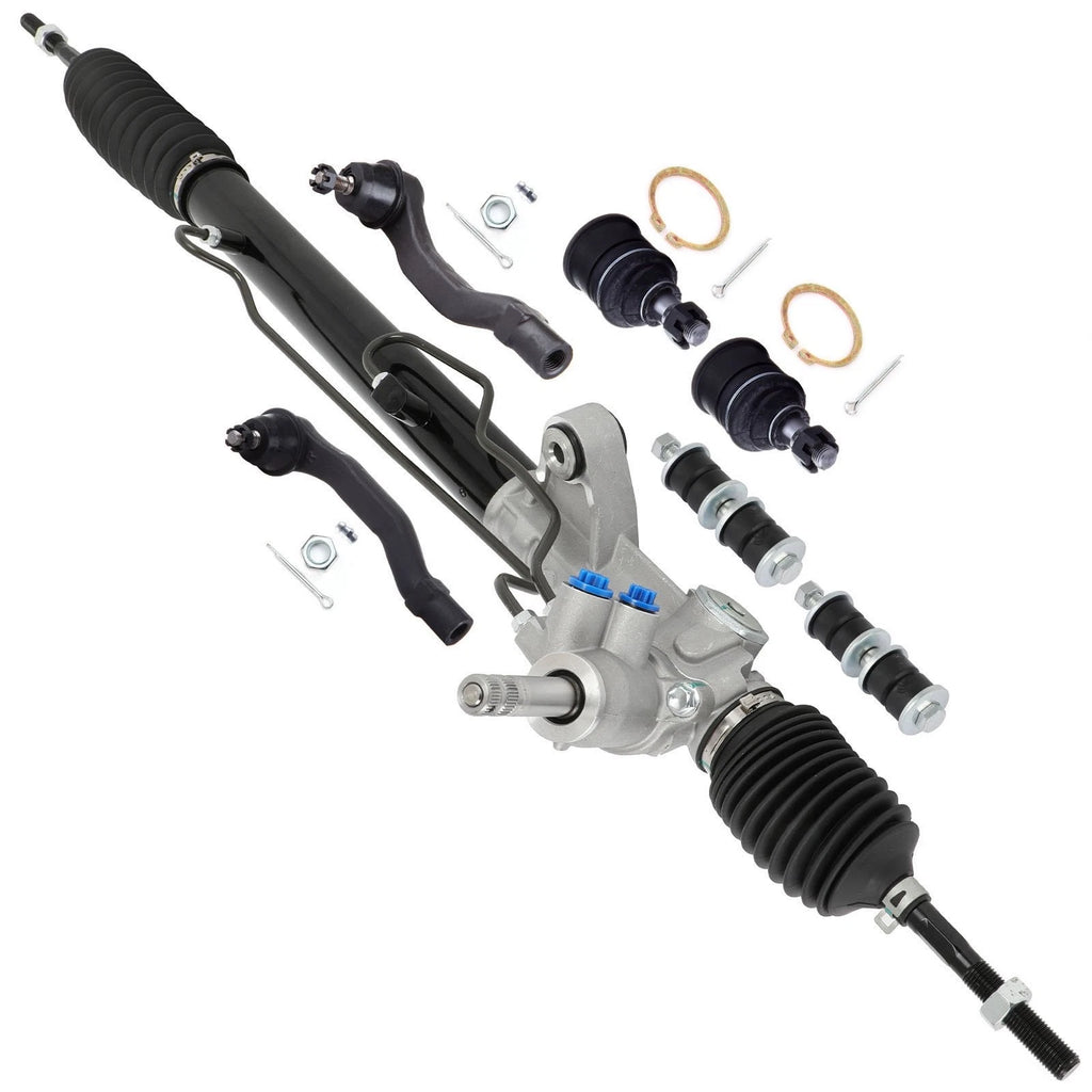 7pc Rack and Pinion + Suspension Kit for Honda Civic (1996–2000)