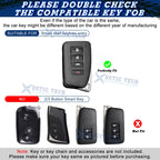 TPU Leather Remote Key Fob Cover Holder for Lexus (2013-2022)