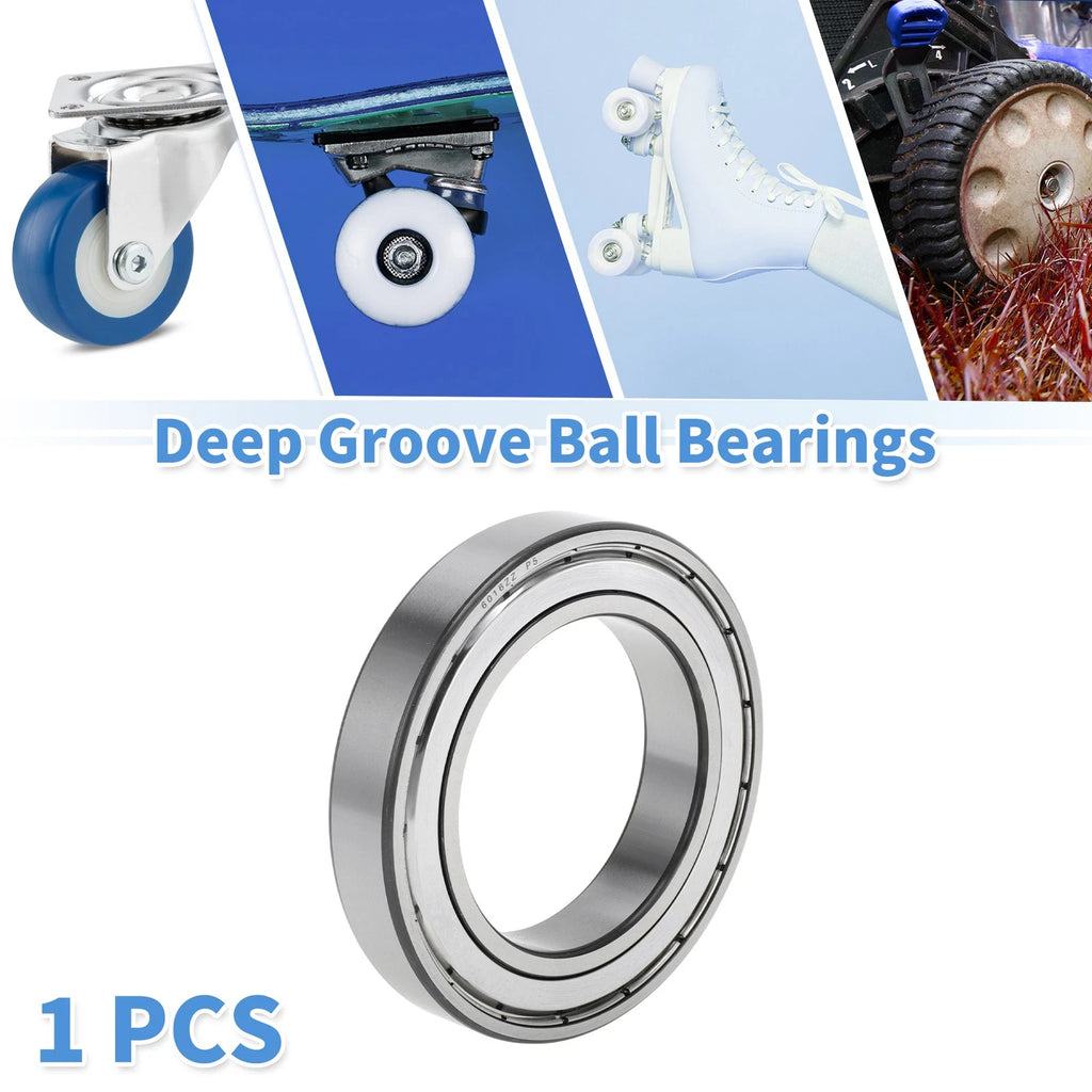 Deep Groove Ball Bearings 6016ZZ for Scooter Skateboard Wheel (P5)