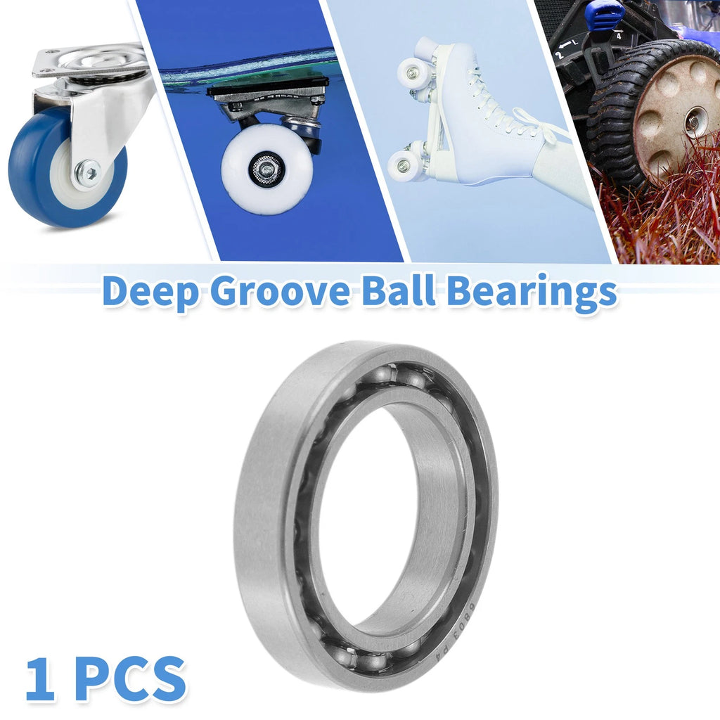 Deep Groove Ball Bearing 17x26x5mm for Scooter Skateboard (1Pc)