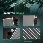 Radiator for Mack Vision, Volvo VNM, VNL (2015–2018)