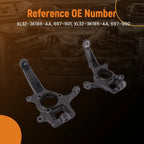 Front Steering Knuckle Kit for Lincoln Navigator (1998–2002) 4WD