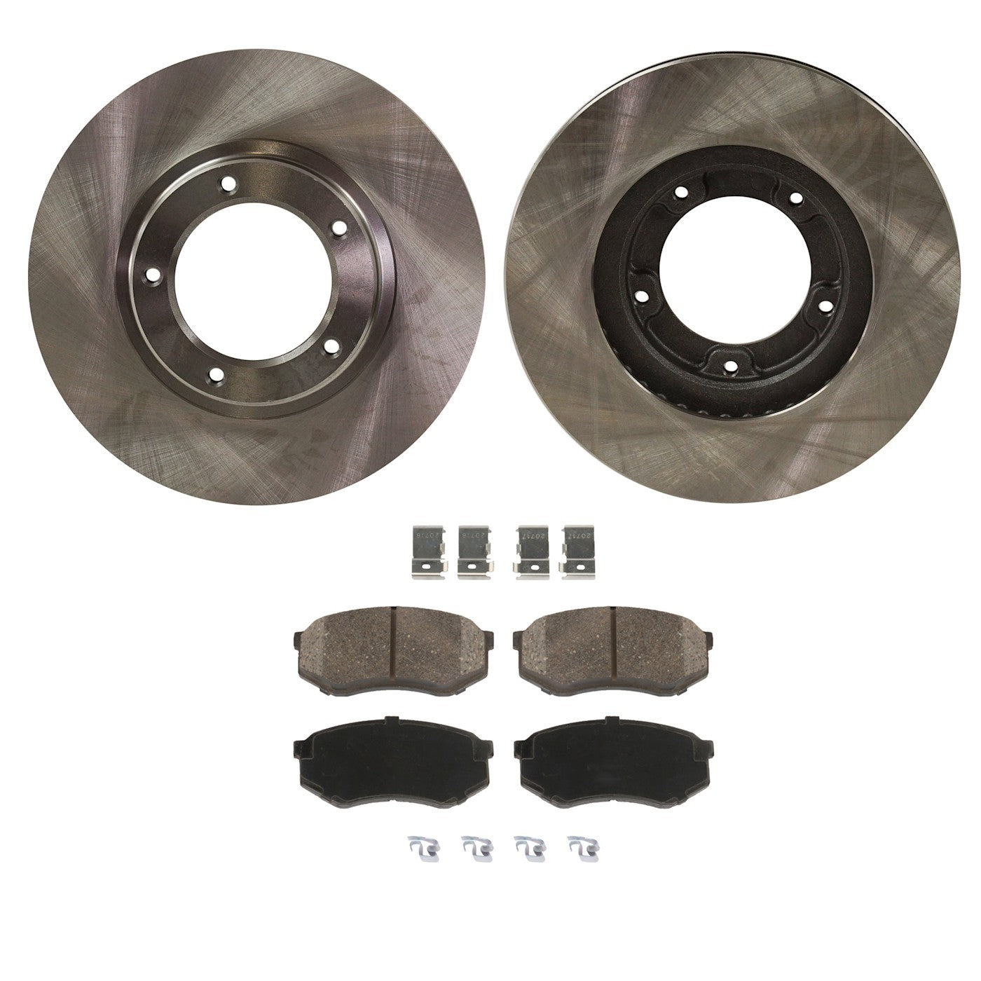 Front Brake Disc Rotor and Pad Kit for Toyota Tacoma (1995–2004)