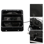 10" Wall Mounted Exhaust Fan for Garage Shop Attic with Insect Net (High Speed)