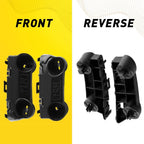 Pair Front Bumper Bracket Beam Mount Support LH & RH for Infiniti Q50 (2014–2021)